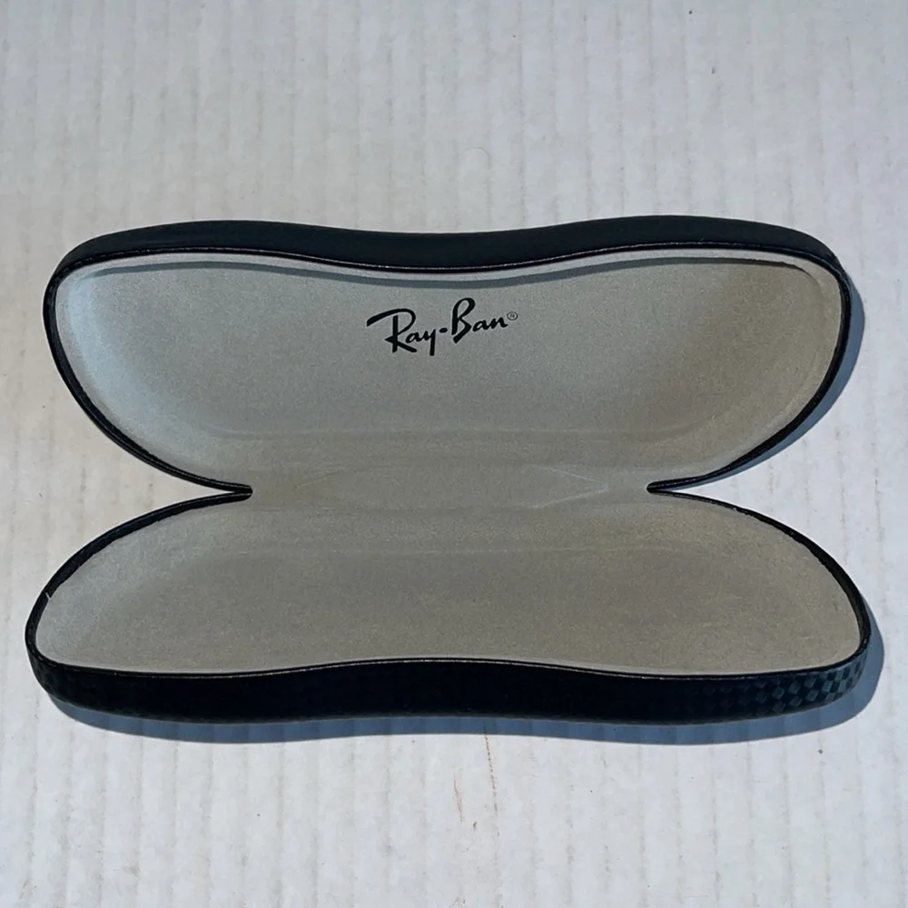 Ray-Ban Black Textured Eyeglass Case